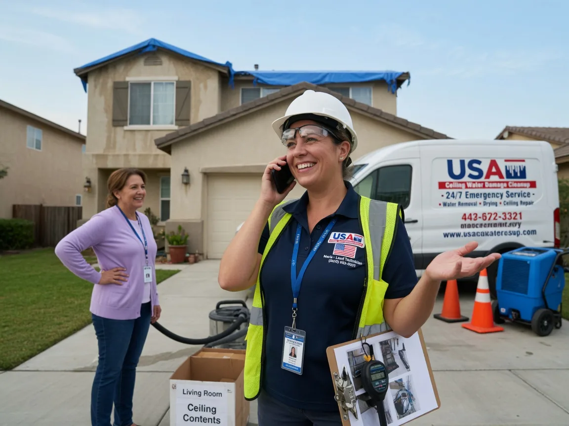 Ceiling Water Damage Restoration Elton, WI FAQs